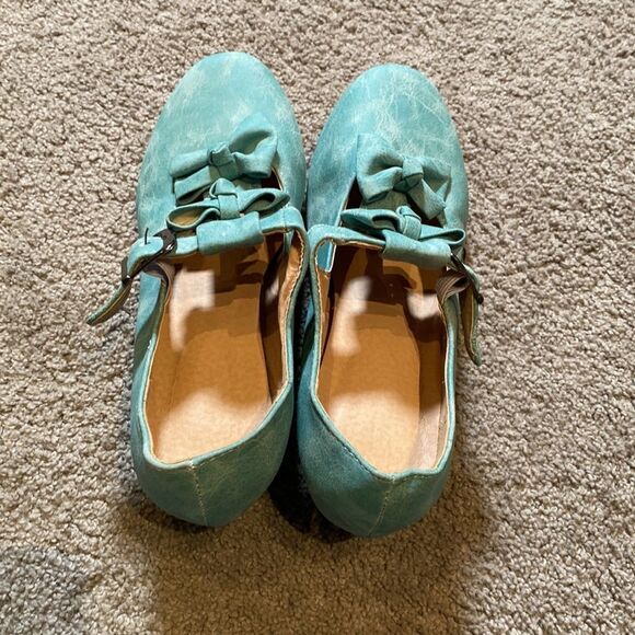 Women’s Shoes Bows Round Toe Mary Jane Low Heel Size 39 (8-8.5 US) NEW - Picture 11 of 12